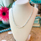 Aquamarine and Pearl Necklace