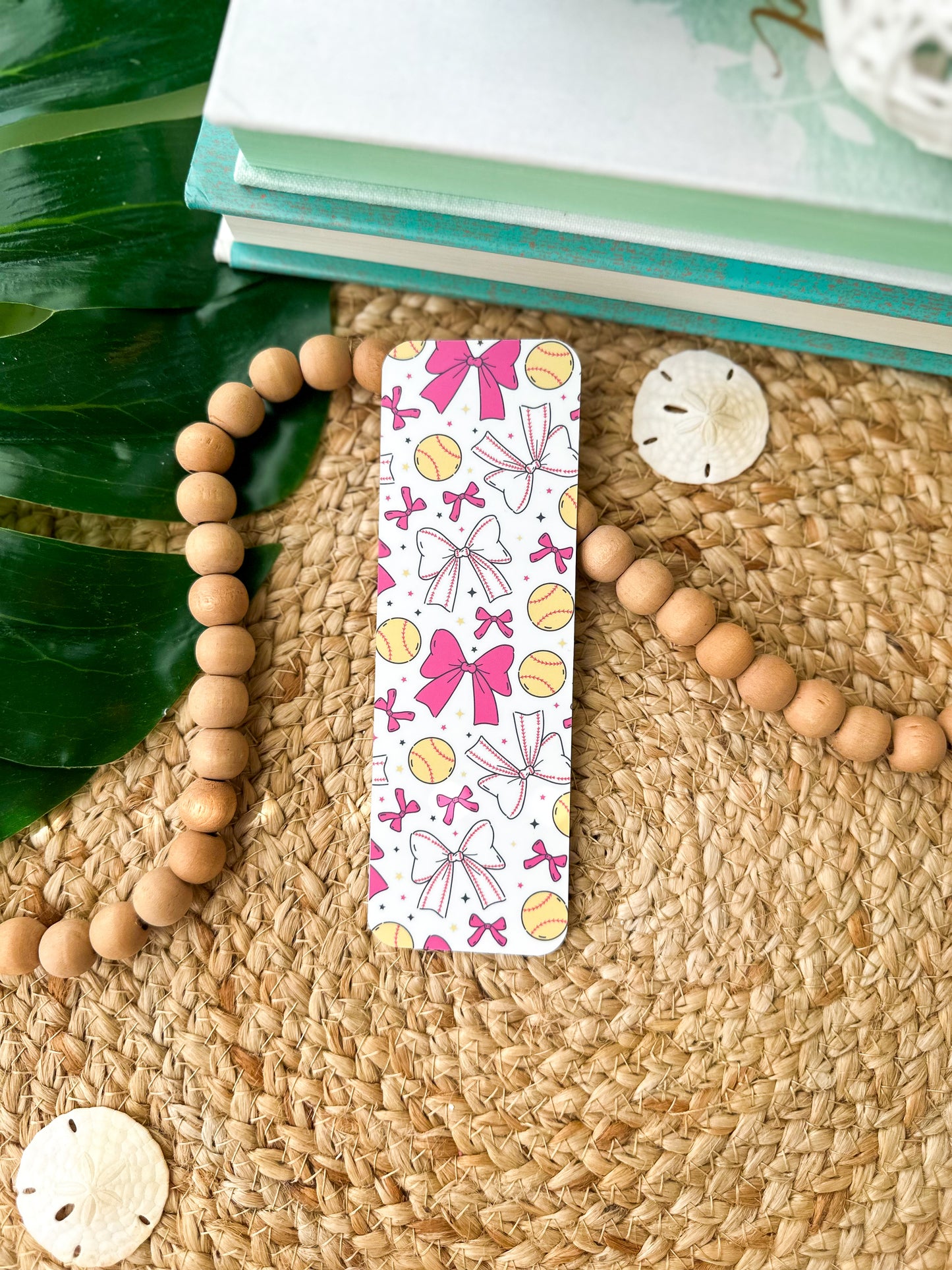 Softball Coquette- Regular Bookmark