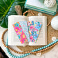 Watercolor Floral Collection- Regular Bookmark