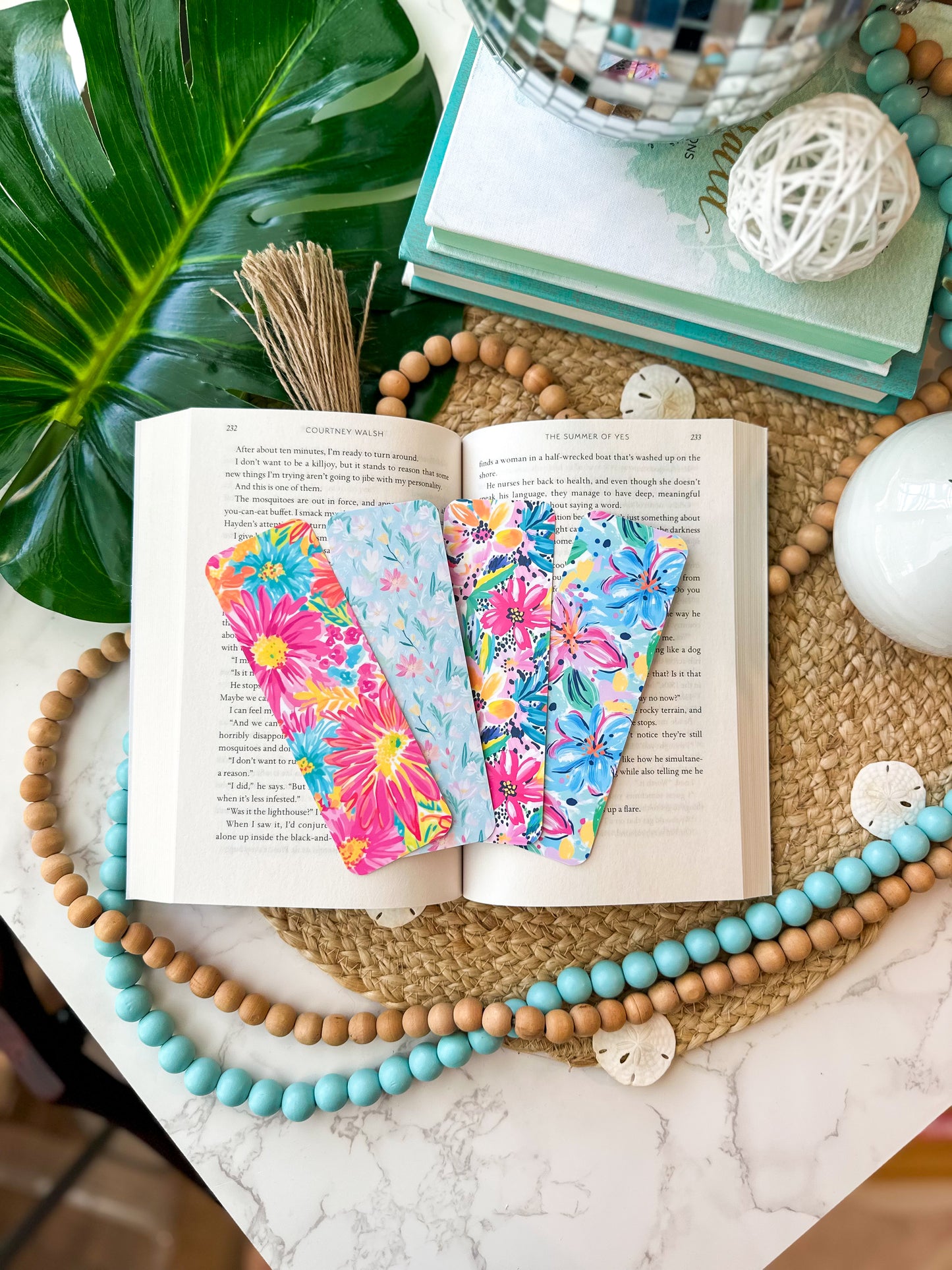 Watercolor Floral Collection- Regular Bookmark