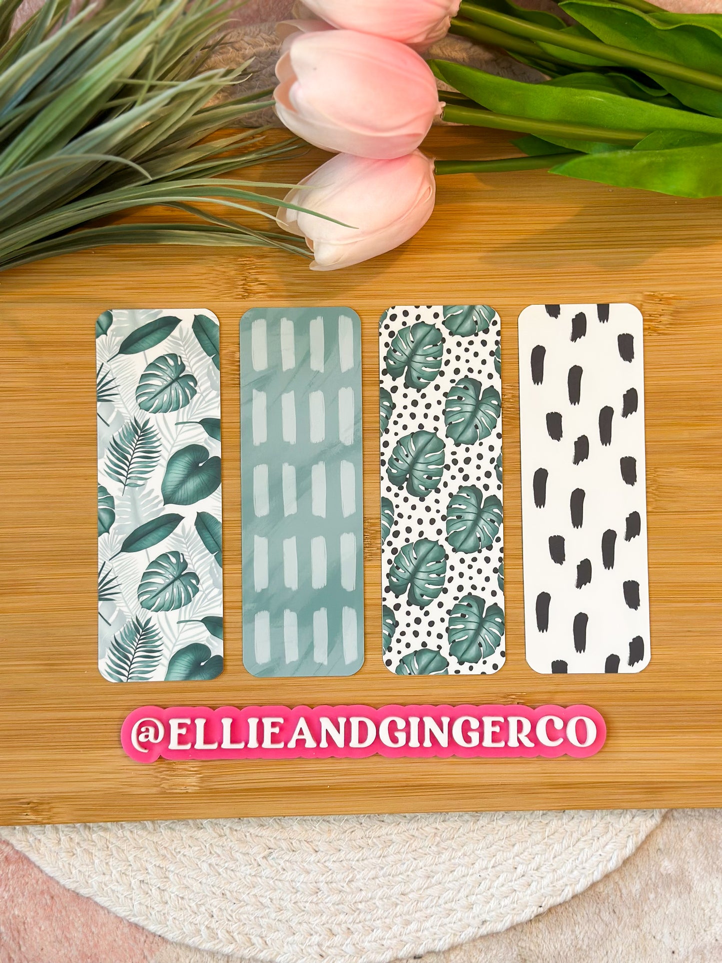 Tropical Leaf Collection- Regular Bookmark