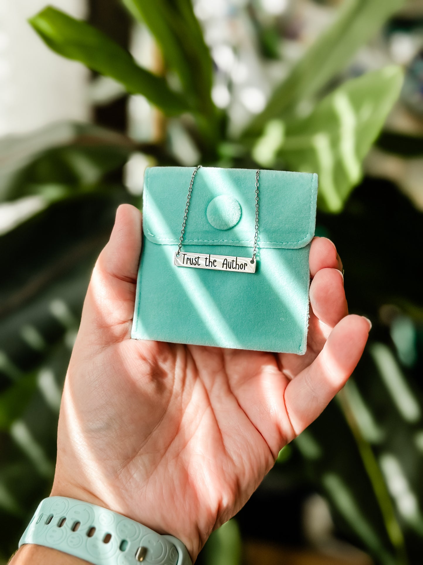 Personalized Bar Necklace- Laser engraved