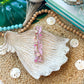 Bows & Coffee- Clear Acrylic Bookmark