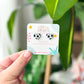 Soccer Stud Earrings- Acrylic