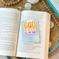 Magnetic Bookmark- God is Good All the Time