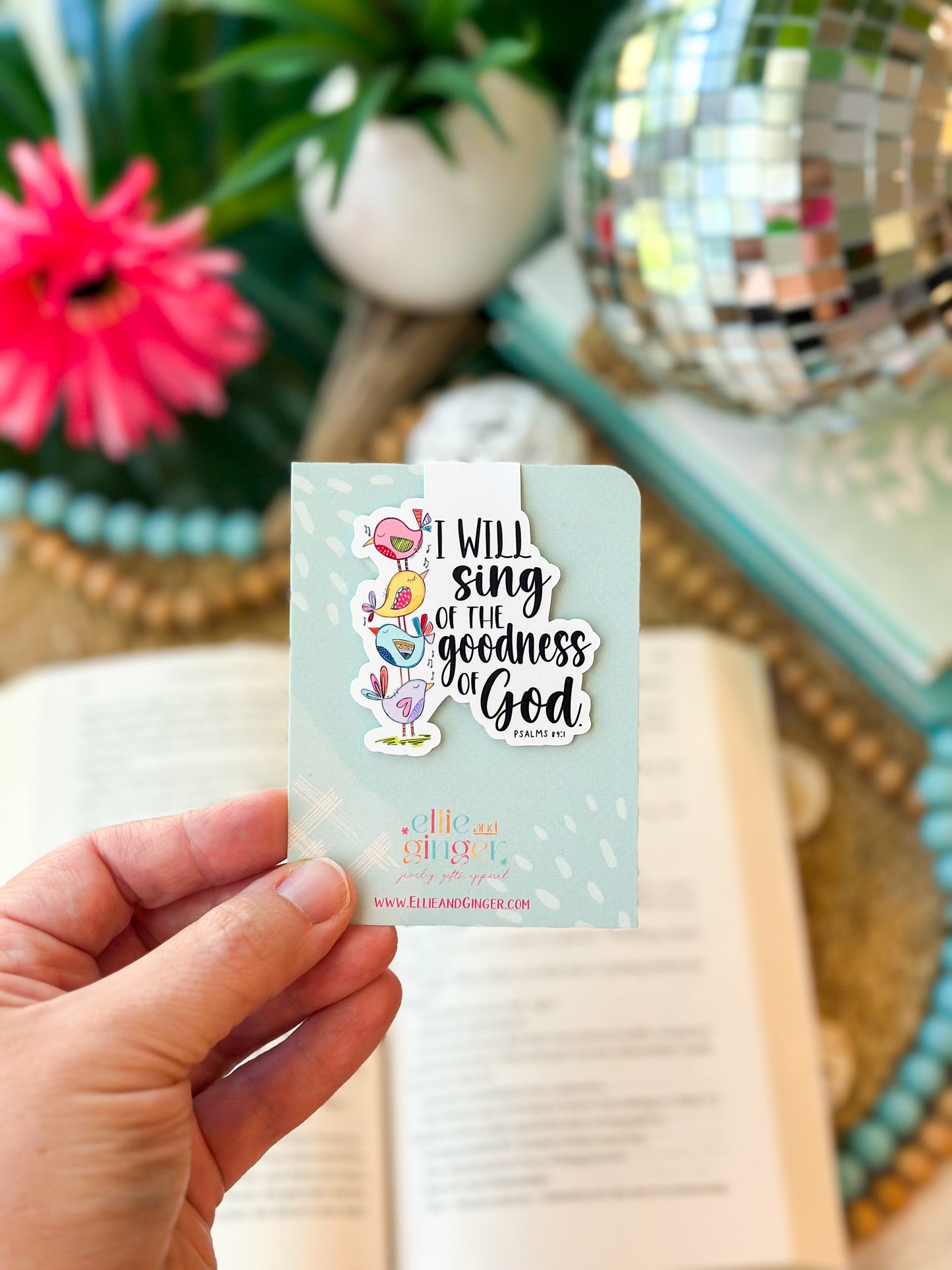 Magnetic Bookmark- Psalms 89:1