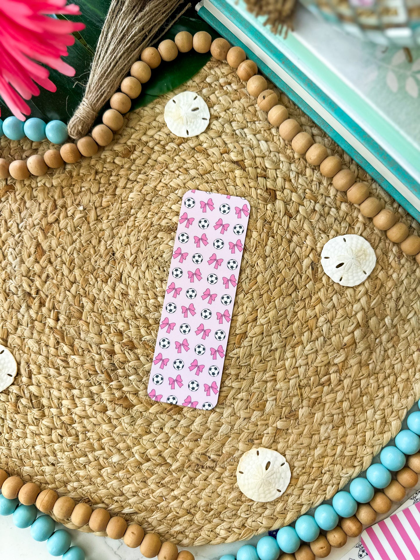 Pink Soccer Collection- Regular Bookmark