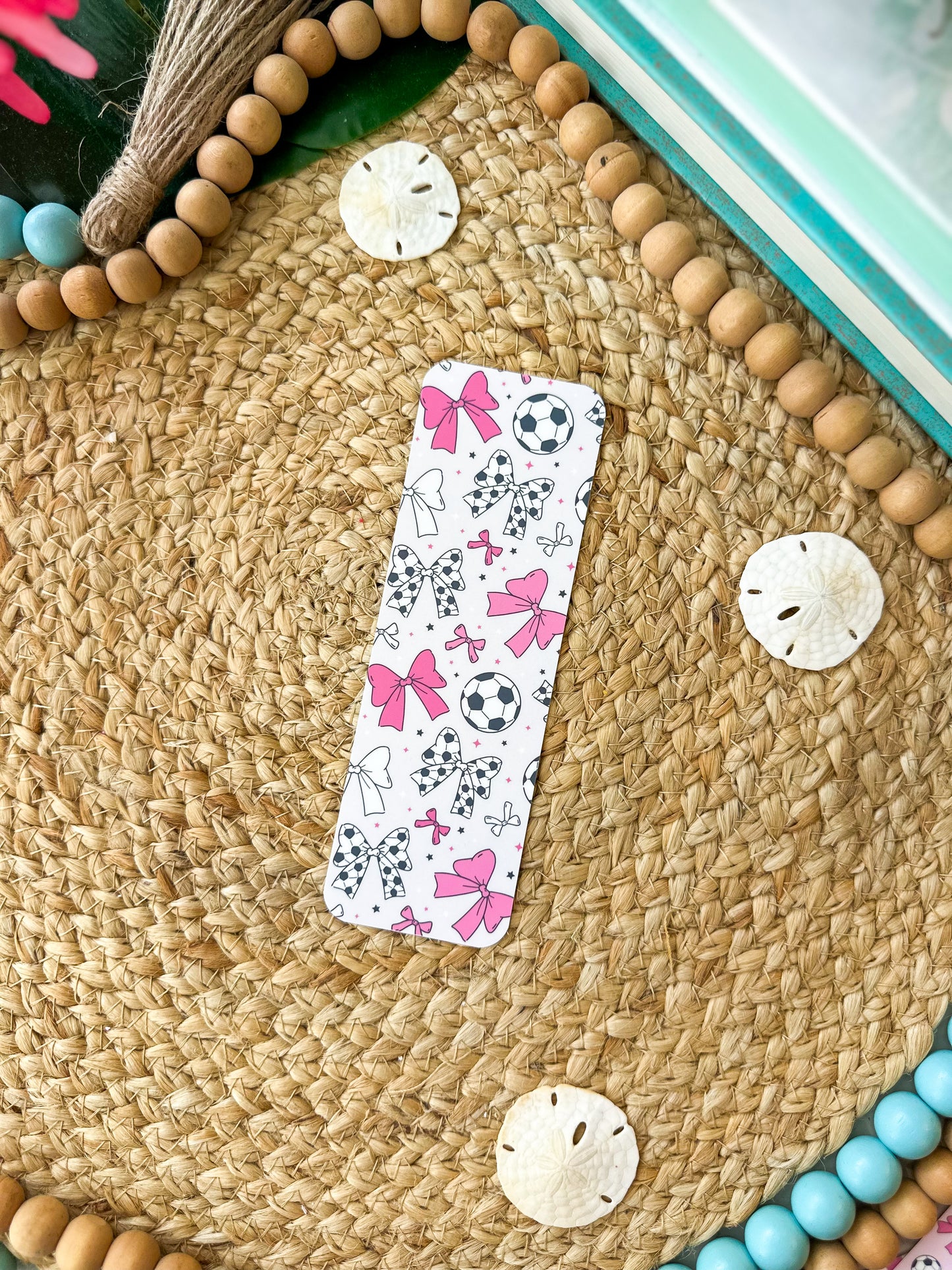 Pink Soccer Collection- Regular Bookmark