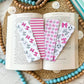 Pink Soccer Collection- Regular Bookmark