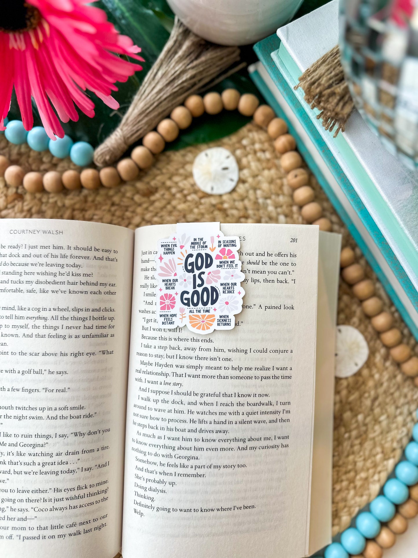 Magnetic Bookmark- God is Good Even When