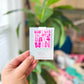 Magnetic Bookmark- Don't Let the Hard Days Win