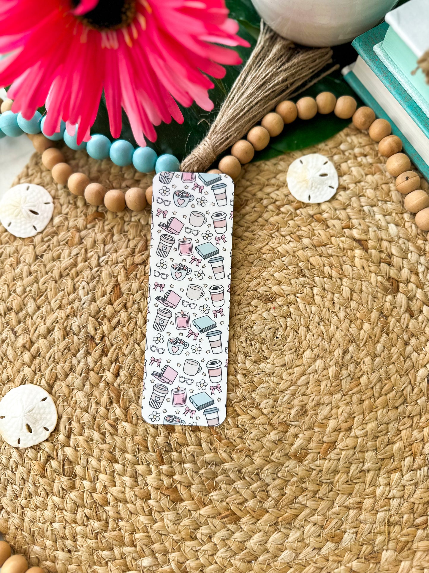 Books and Coffee Collection- Regular Bookmark