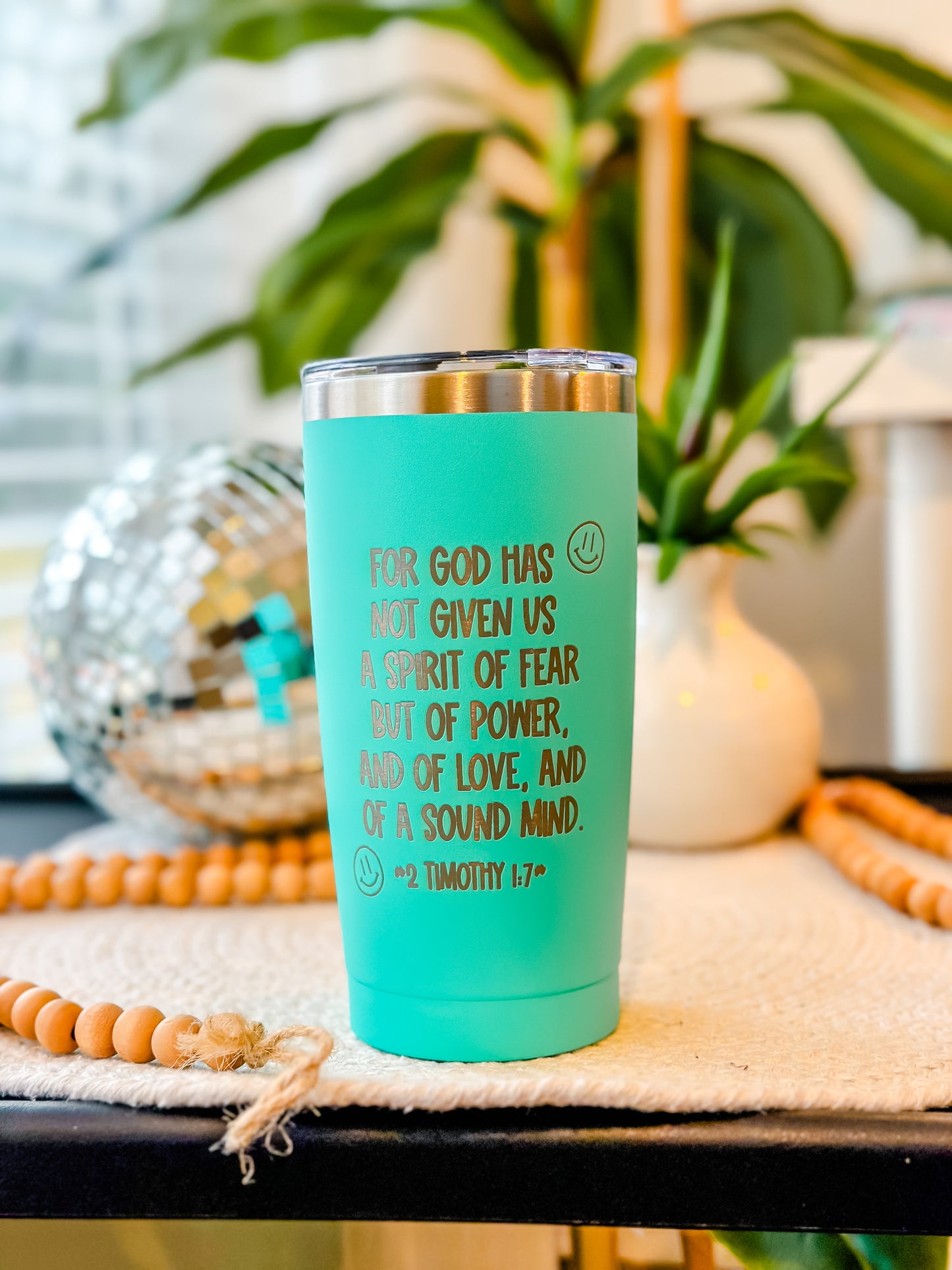 Custom Bible Verse and Name Cup- Engraved Tumbler