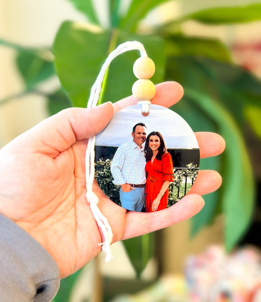 Custom Photo Ornament
