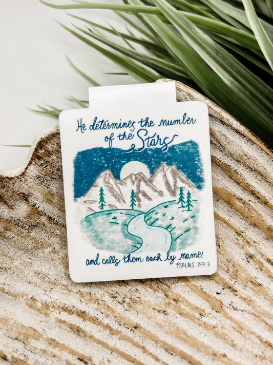 Magnetic Bookmark- Psalms 147:3