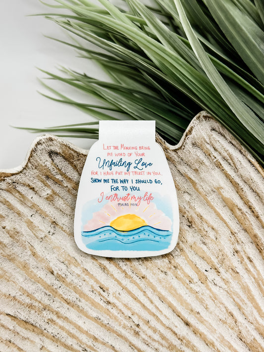 Magnetic Bookmark- Psalms 143:8