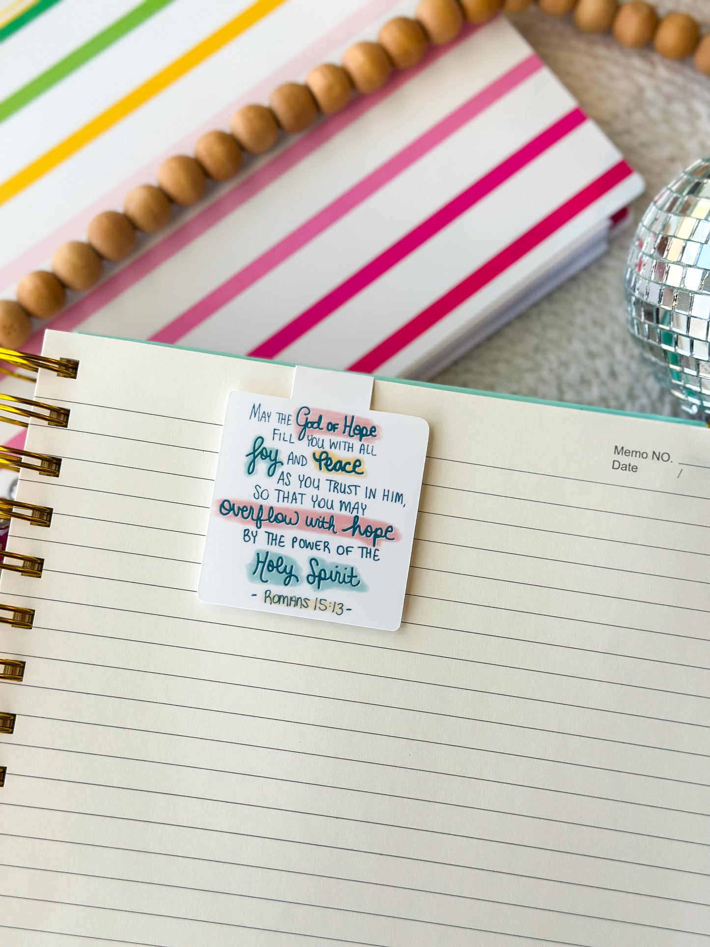 Magnetic Bookmark- Romans 15:13