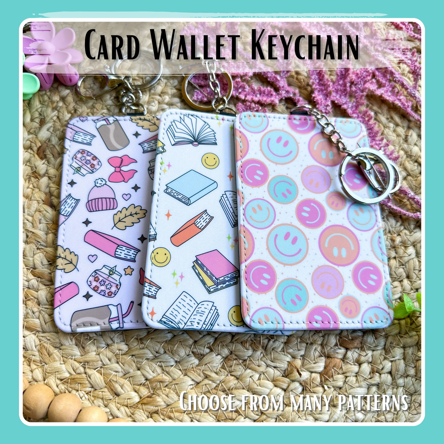 Card Holder Keychain