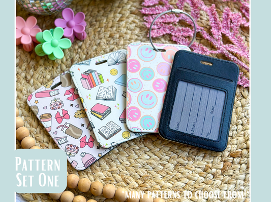 Luggage Tag- PATTERN SET ONE
