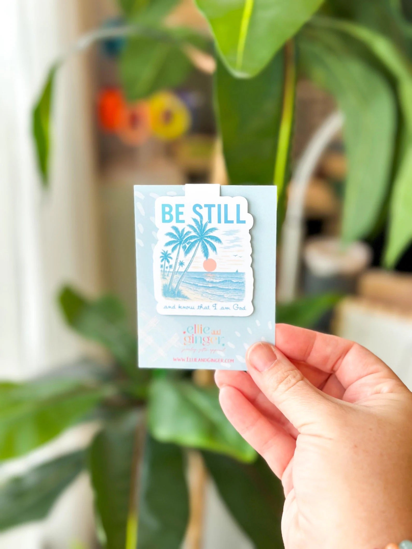 Magnetic Bookmark- Psalm 46:10, Be Still and Know I am God bookmark