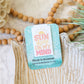 Magnetic Bookmark with bright colors and "Sunshine on my Mind"
