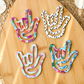 Acrylic ASL I Love You Bookmark