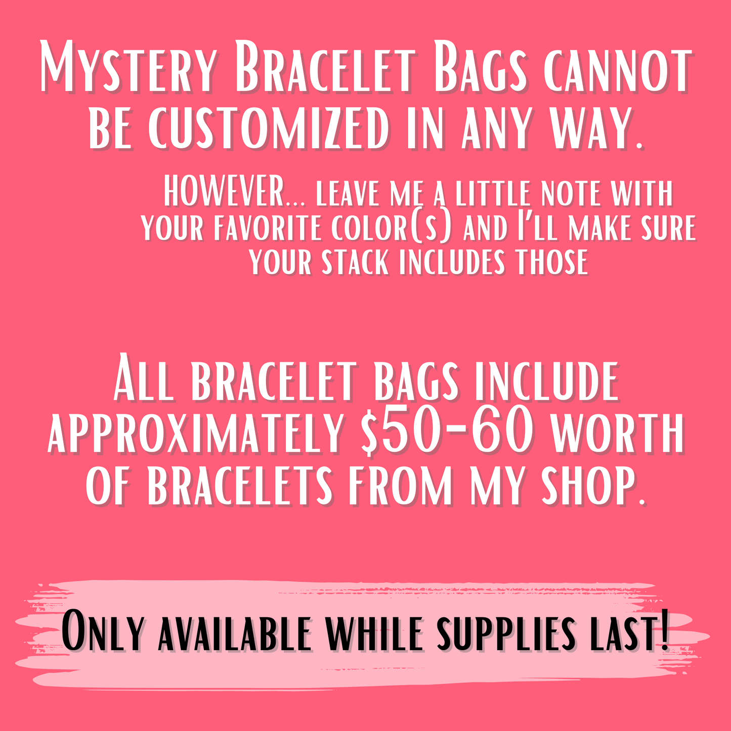 Mystery Bracelet Bag