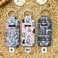 Chapstick Holder Keychain (Pattern Set 3)