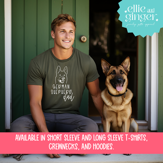 German Shepherd- Shirt, Crewneck or Hoodie