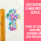 Acrylic Cross Bookmark