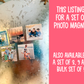 Photo Magnets- Set of 5