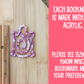 Acrylic Sea Turtle Bookmark