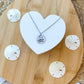 Necklace with Round Stainless Steel Pendant laser engraved with Softball Mama