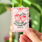 Sticker- Matthew 7:16, strawberries