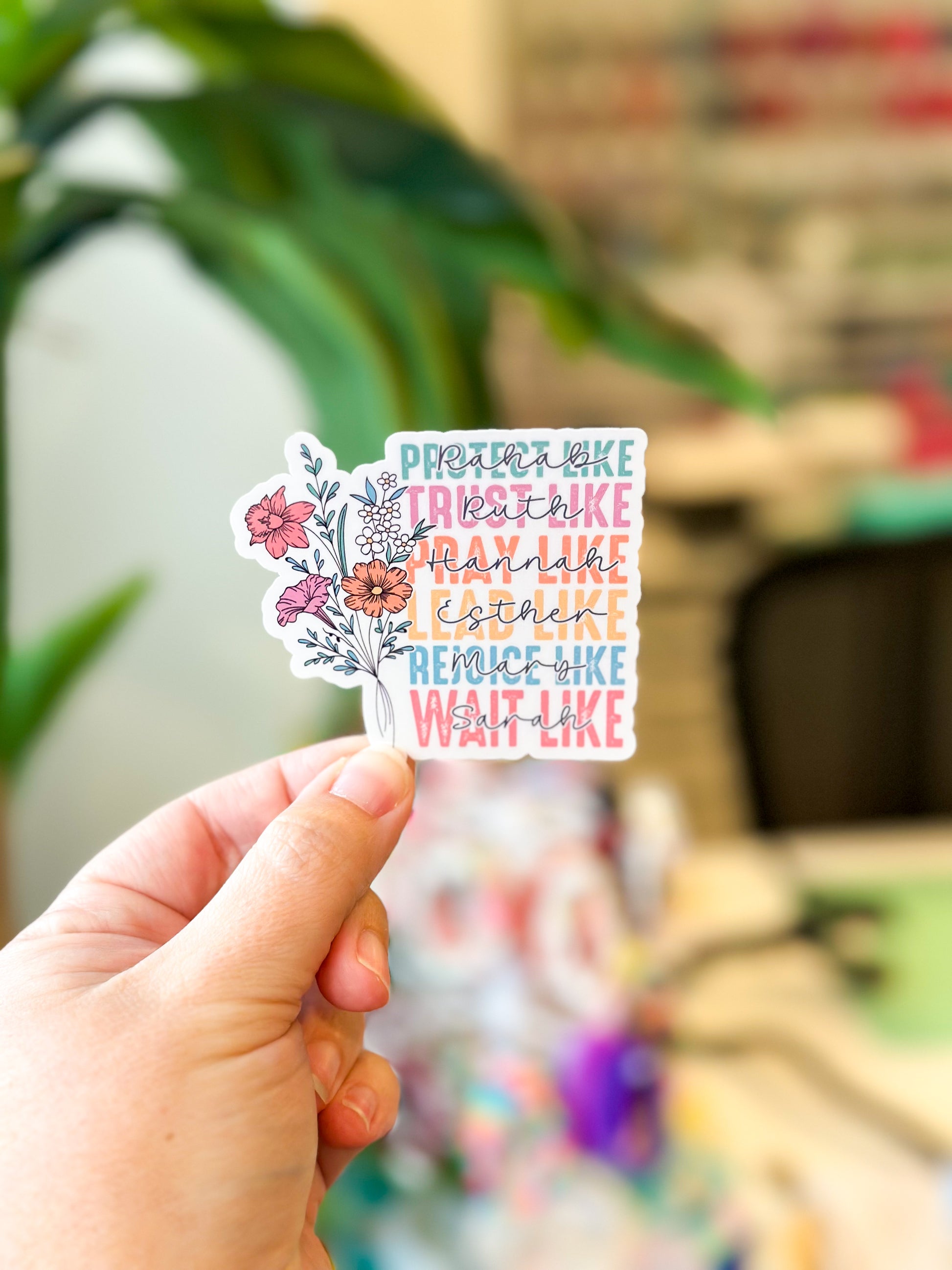 sticker- women of the bible