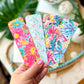 Watercolor Floral bookmarks