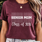 Senior Mom Stacked- T-shirt