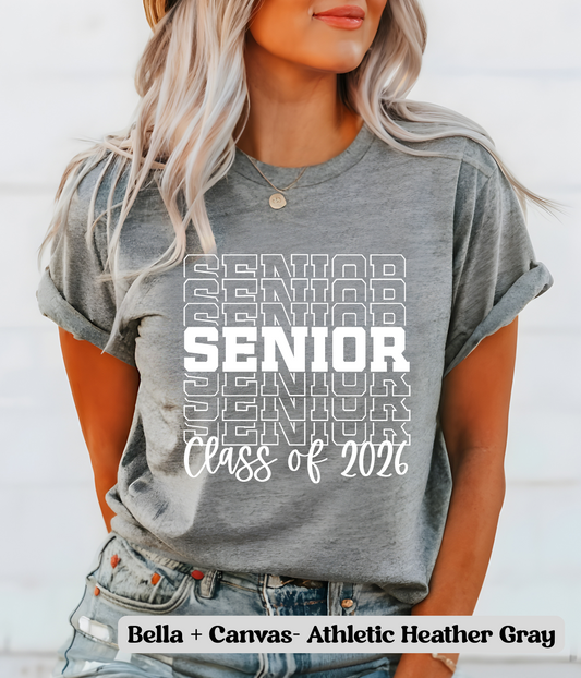 Senior 2026 Stacked- T-shirt
