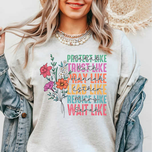 Women of the Bible- Bella + Canvas Shirt